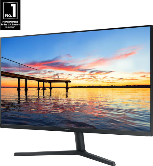 32-Inch Flat Computer Monitor, 75Hz, Borderless Display, AMD Freesync, Game Mode, Advanced Eye Care, HDMI and Displayport, LS32B304NWNXGO, 2024