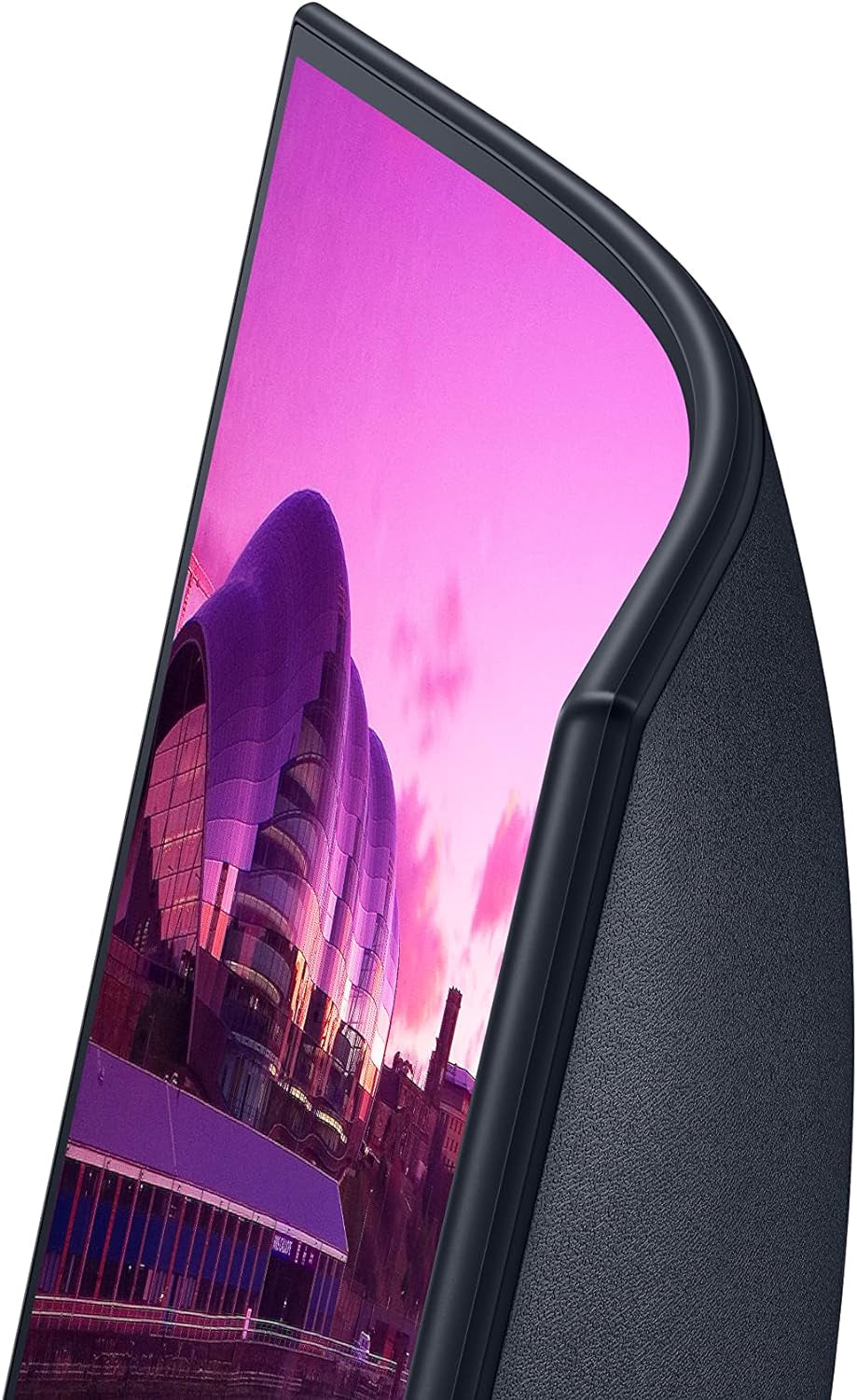 27-Inch S39C Series FHD Curved Gaming Monitor, 75Hz, AMD Freesync, Game Mode, Advanced Eye Comfort, Frameless Display, Built in Speakers, Slim Metal Stand, LS27C392EANXGO, 2023, Black