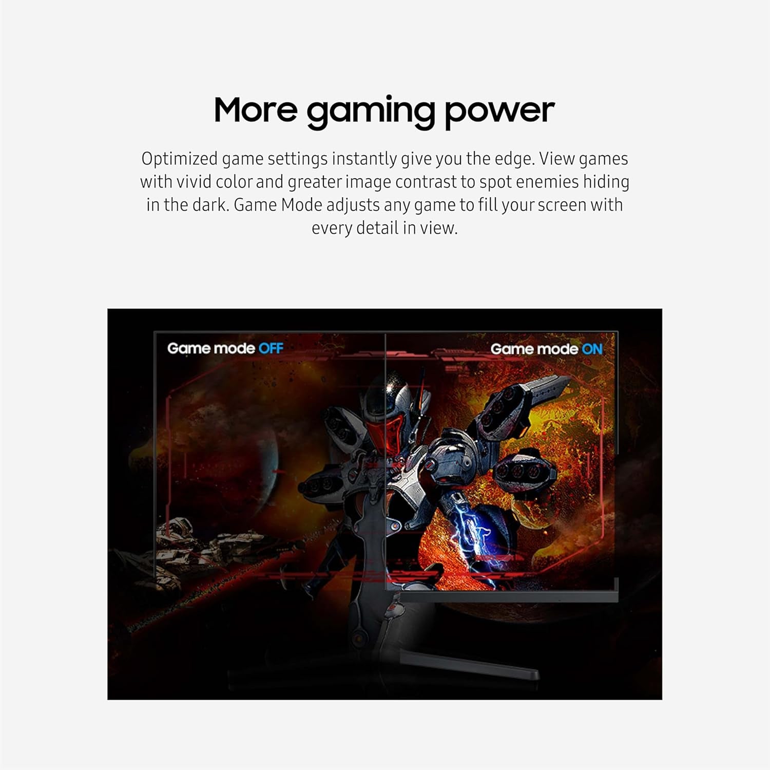 32-Inch Flat Computer Monitor, 75Hz, Borderless Display, AMD Freesync, Game Mode, Advanced Eye Care, HDMI and Displayport, LS32B304NWNXGO, 2024